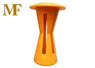 #2-#12 Orange Drum Plastic Rebar Caps Hourglass 40mm per la sicurezza in caduta