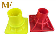 Cappucci di sicurezza gialli/rossi luminosi del tondo per cemento armato/cappucci protezione di impalamento