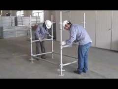 U Head Scaffold Screw Jack Adjustable Leveling Galvanized Finish