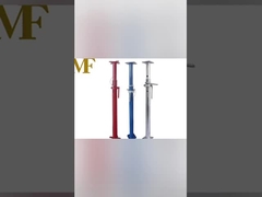 La manica nera dei puntelli della riva per l'Italia ha dipinto il sistema del puntello della luce di Acrow