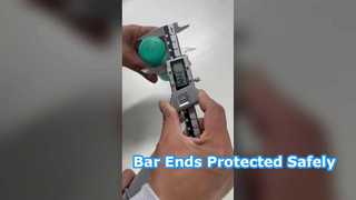 Tappo terminale in plastica non rastremato