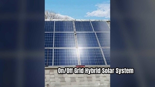 Sistema solare ibrido on/off grid