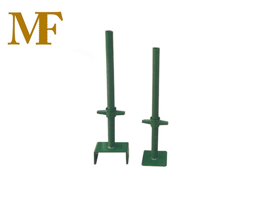 Materiale galvanizzato regolabile dell'armatura di BS1139 Jack Bases And Base Plates