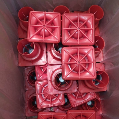 Proteggere l'impallaggio Prevenzione Cappucci di plastica in legno con piastra interna in acciaio