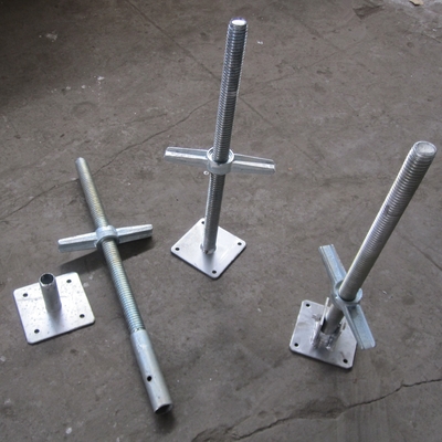 Accessori per incastrazioni Scaffolding Jack livellatore con base girevole