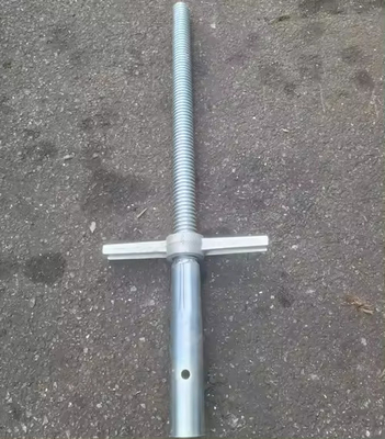 Leghe regolabili ad alta resistenza per impalcature a vite Jack Stand Impalcature a filo