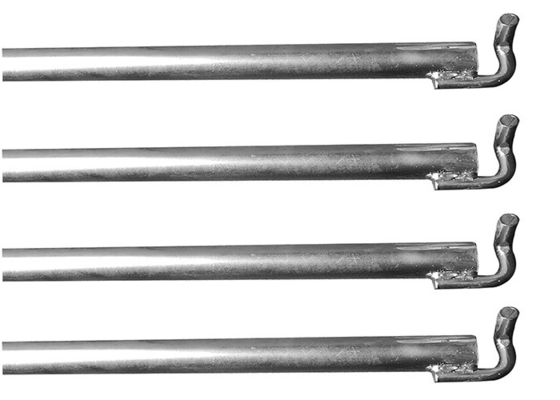 38 mm di diametro Scaffolding fisso Ancoraggio tubolare con gancio benefici fisso