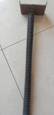Saldatura a mano Barra solida a forma di U Top Jack per impalcature