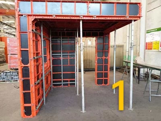Prezzo di fabbrica Sistema di modulazione di pannelli di acciaio e compensato
