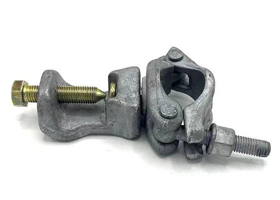 Accoppiamento per impalcature in zinco per ristrutturazione edilizia Finitura galvanizzata Bianco o giallo