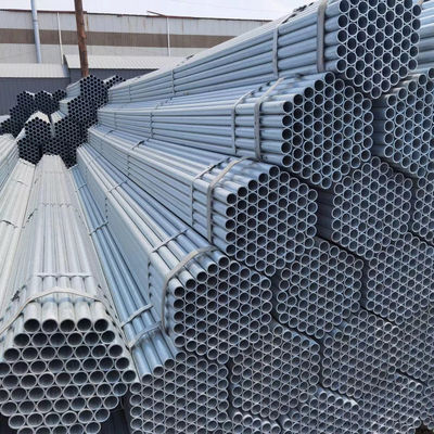 Tubo in acciaio zincato a caldo GI Tubo in ferro metallico per costruzioni