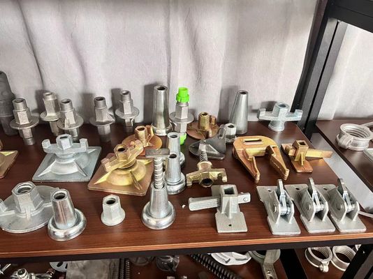 Accessori di colata Acciaio Galvanizzato Metallo D15 Legato Rod Cone d'acciaio per la costruzione di calcestruzzo