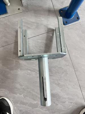 Forcella per puntello per ponteggio per travi H20, testa a forcella, testa a 4 vie per costruzione