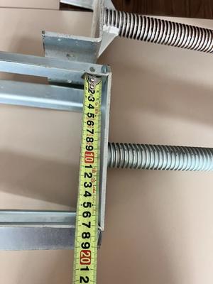 Forcella per puntello per ponteggio per travi H20, testa a forcella, testa a 4 vie per costruzione