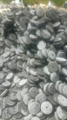 Forma rotonda Alto resistenza blocco di calcestruzzo Fibra di calcestruzzo spazzatore per la costruzione