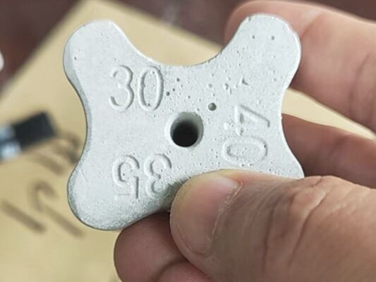 Distanza tra cemento e calcestruzzo per reti verticali e orizzontali