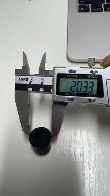 Tapered Rubber Sealing Plugs for Construction Holes 18mm