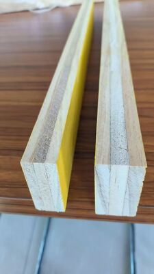 Pannelli per casseforme in compensato fenolico impermeabile spessi 21 mm 27 mm, pannello per cassaforma giallo a 3 strati