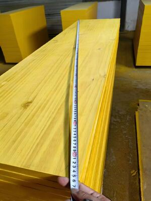 Pannelli per casseforme in compensato fenolico impermeabile spessi 21 mm 27 mm, pannello per cassaforma giallo a 3 strati