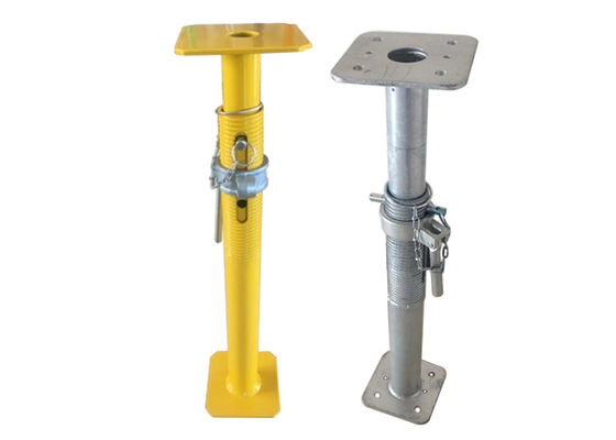 Adjustable Height Scaffolding Steel Props For Concrete Slab Building Support