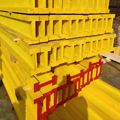 Yellow Wooden Beam - Reusable Structure - Anti Corrosion For Sale
