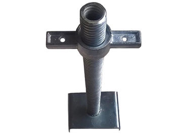 Materiale galvanizzato regolabile dell'armatura di BS1139 Jack Bases And Base Plates