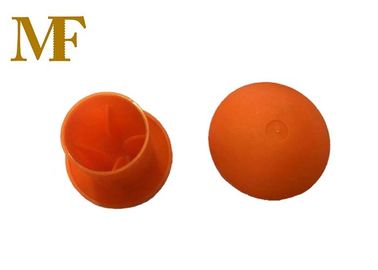 Il lavoratore di plastica flangiato rotondo dei cappucci di sicurezza del tondo per cemento armato protegge per la copertura del tondo per cemento armato