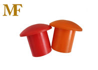 Cappucci del tondo per cemento armato di sicurezza cappello di plastica del filo del fungo del cappuccio del tondo per cemento armato dell'arancia di 32mm - di 8mm