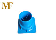 cappucci di sicurezza blu del tondo per cemento armato di 12-25mm con il piatto d'acciaio