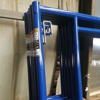 il muratore d'acciaio H Frame Scaffold Powder di spessore Q235 di 2.6mm ha ricoperto