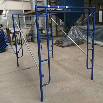il muratore d'acciaio H Frame Scaffold Powder di spessore Q235 di 2.6mm ha ricoperto