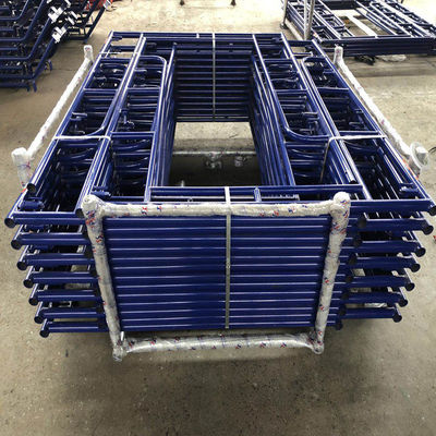 il muratore d'acciaio H Frame Scaffold Powder di spessore Q235 di 2.6mm ha ricoperto