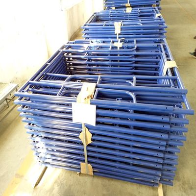 il muratore d'acciaio H Frame Scaffold Powder di spessore Q235 di 2.6mm ha ricoperto