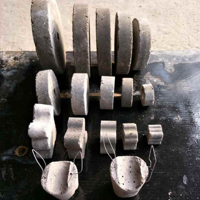 Prodotti prefabbricati in calcestruzzo per la struttura di rinforzo