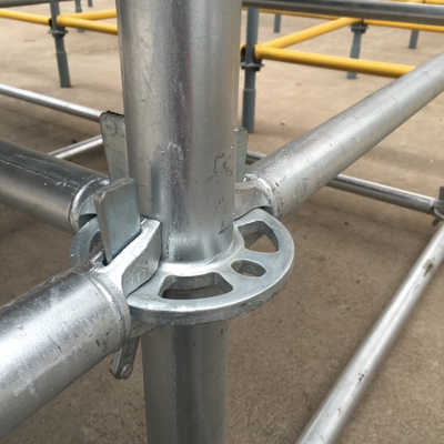 Scaffalature di costruzione HDG Acciaio Ringlock Verticale Standard 2500mm
