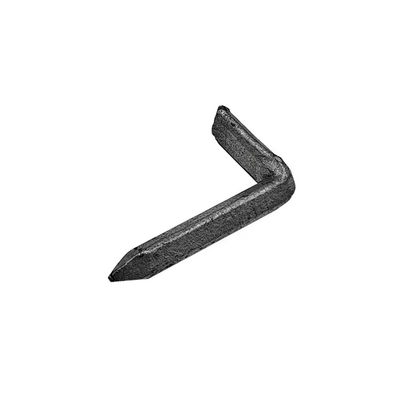 Chiodo galvanizzato quadrato tipo L di 3,0 mm, 9,6 mm di diametro