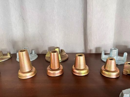 Accessori di colata Acciaio Galvanizzato Metallo D15 Legato Rod Cone d'acciaio per la costruzione di calcestruzzo