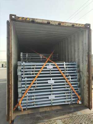 Telescopico di acciaio di supporto regolabile scaffolding supporto di sostegno per la costruzione di edifici