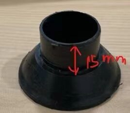 Coni di fine in plastica per stampi manica PP legare coni Push Fit coni di stampi