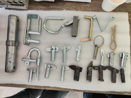Scaffalatura galvanizzata a chiusura a caduta Flip Lock per telaio