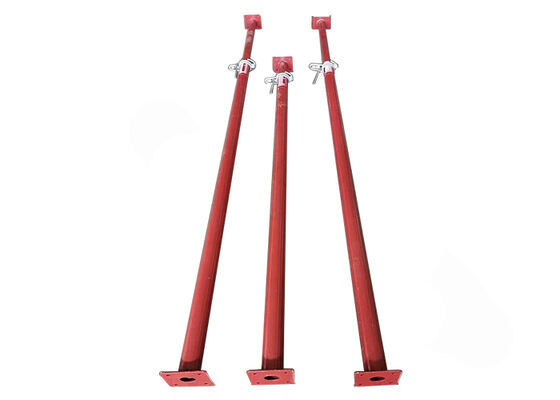 Altezza regolabile Scaffolding Requisiti in acciaio Supporto per la costruzione di superfici galvanizzate